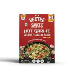 Szechuan + Hot Garlic Culinary Cooking Sauce | Ready to Cook Gravy + Stir Fry | (6 x 100g)